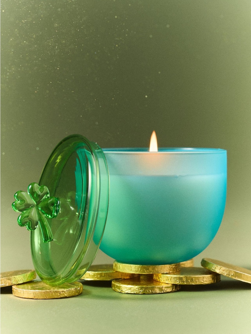 Grass/Hyacinth Clover Candle from Anthropologie.